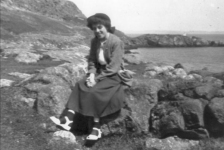 463: Teresa Whelan, at the Herring Cove. (circa 1953) [courtesy of Teresa (Whelan) Pendergast]  - Daughter of Leo Whelan &amp;amp; Elizabeth Bishop